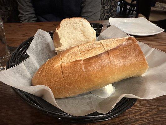 Free bread (warm and soft)