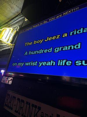 The karaoke experience