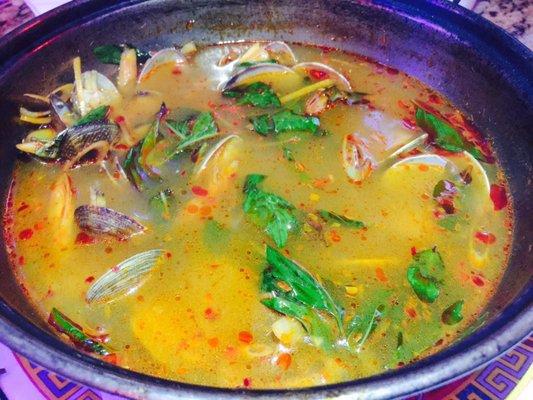 Clam soup