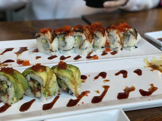 Caterpillar roll and migoto roll