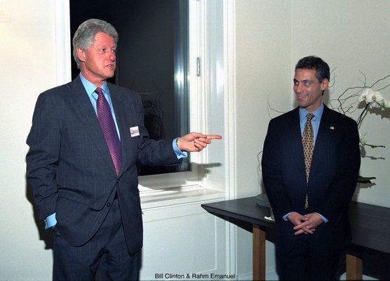 Pres. Bill Clinton & Mayor Rahm Emanuel