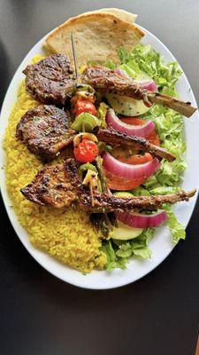 Lamb chop plate