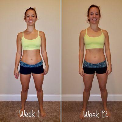 Client Holli - 12 week progress