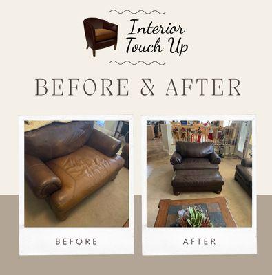 Restore your leather furniture back to new!