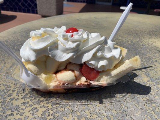 Banana split - my fav