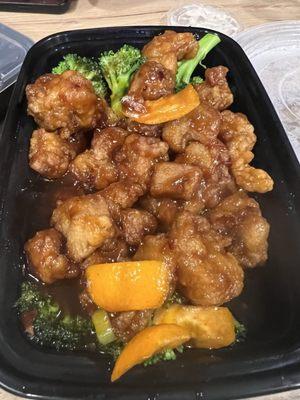 Orange chicken