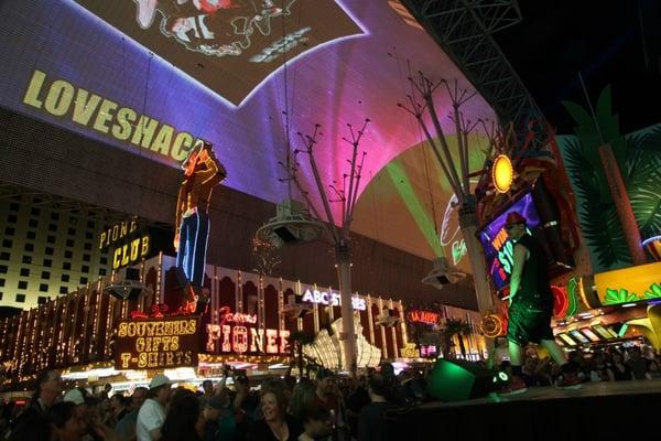 Fremont Street, Las Vegas 2013