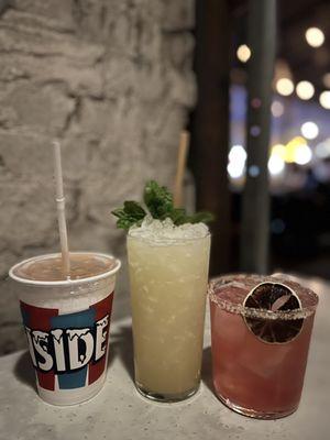 MEXICAN FIRING SQUAD SLUSHEE, COBRA CLUTCH, NUDE HOLIDAY