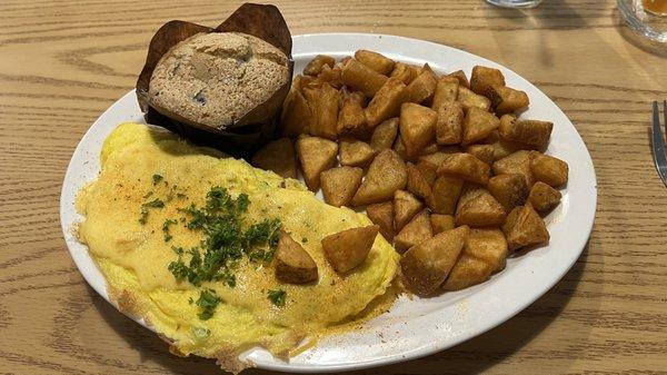 Creole Omelet--it tastes even better than this picture perfect plate!