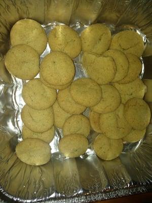 Browned butter cardamom spice cookies