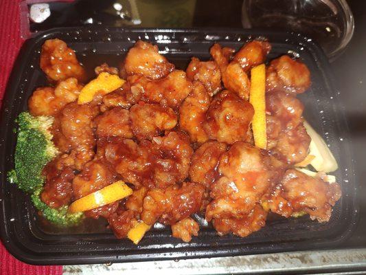 orange chicken