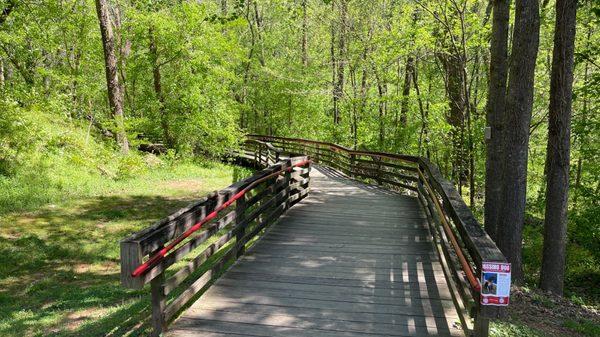 The trail to the waterfall