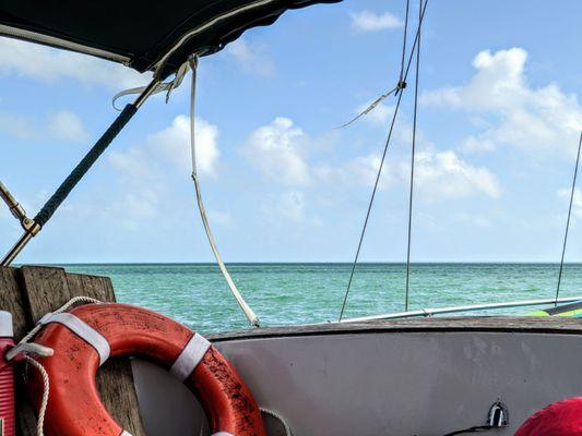 Sailing to Adams Key