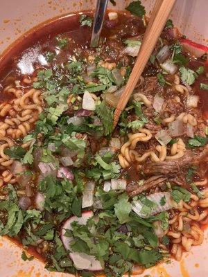 Ladies and gentlemen, they have BIRRIA RAMEN!!!