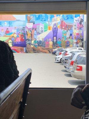 Famous mural