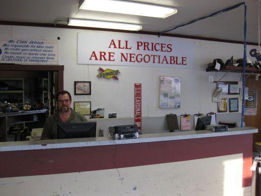 We are always willing to make a deal at Route 14 Auto Parts.