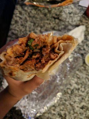 Burrito al pastor