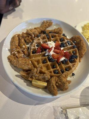 Chicken and Waffles