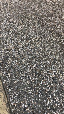 Aggregate concrete