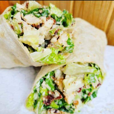 Ceasar Salad wrap...