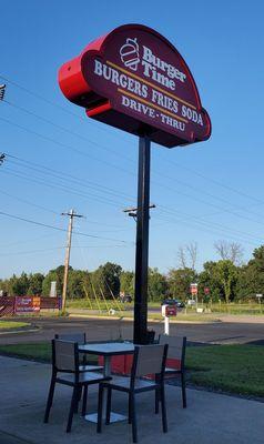 Big new signage visible from Hwy 65!