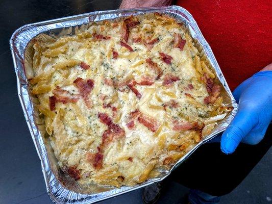 Mac and Cheese with bacon