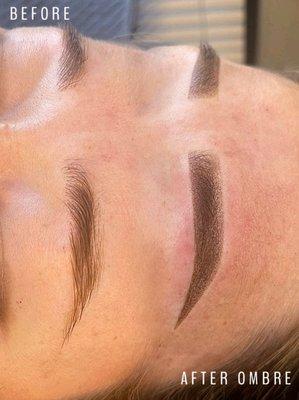 Powder Brows Ombre eyebrows