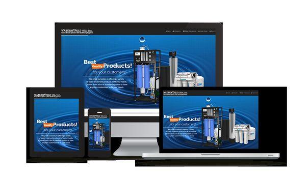 Custom Website for Water Purification Company