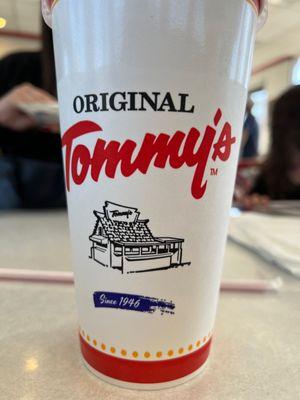 Just a Tommy's cup