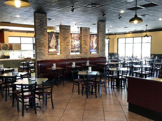 Nice and Spacious Dining Area at Opening Time