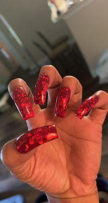 Another set by Paris Nails and Spa