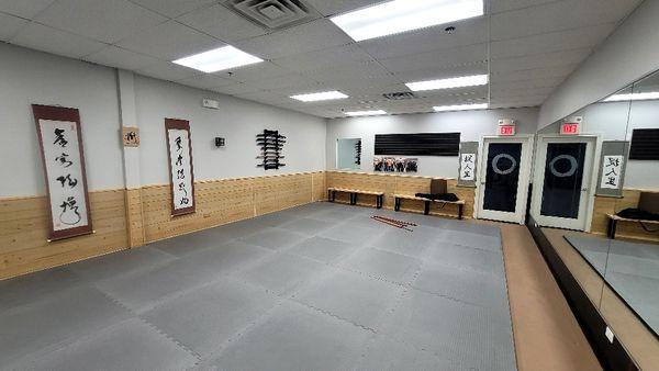 Dojo interior angle front