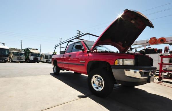 Yes, we service Cummins engines inside Dodge RAMs!