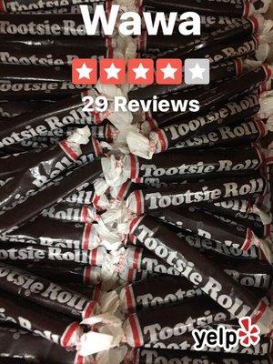 Tootsie Rolls for everyone. 10/28/17