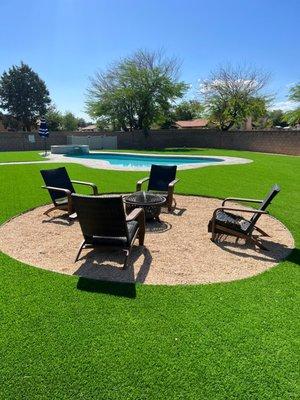 backyard transformation