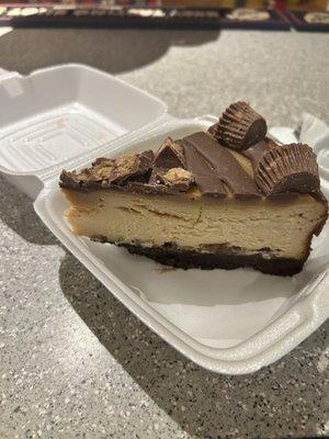 Peanut butter cheesecake