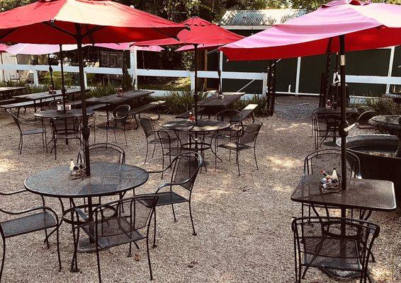 Nice Outside Dining Area