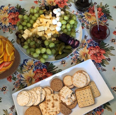 Vegetarian Cheese Board