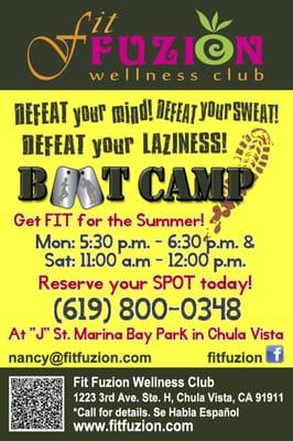 boot camp classes