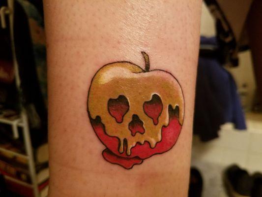 My poison apple looking yummy and evil