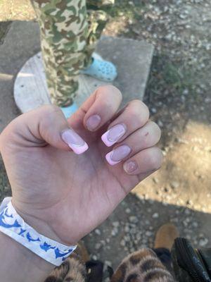 My nails the week after I got them done