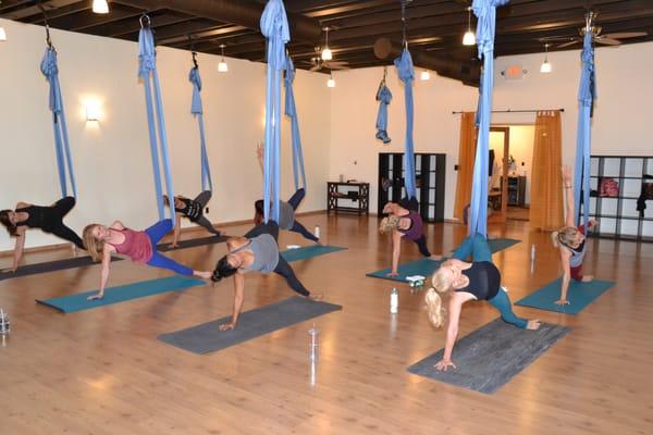 Aerial yoga