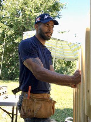 Owner remodeling a home.