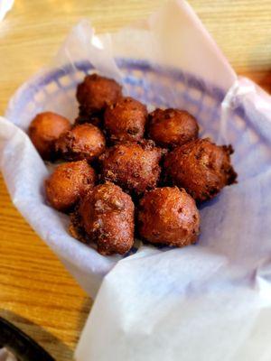 Jalapeño hush puppies