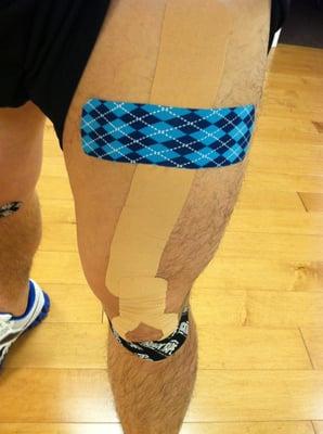 Rocktape prior to P90X