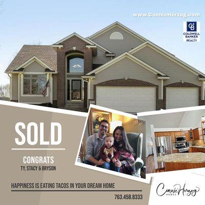 This young family found their dream home in Otsego!  Gorgeous!!