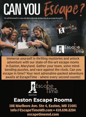 Escape room near me, nearby