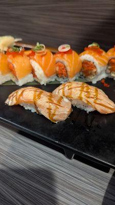 Fatty Salmon nigiri