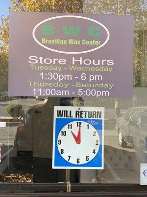 Business hours