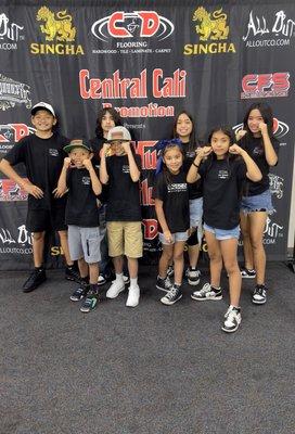 Revolution kids at coach isaac fight.